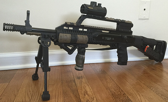 TUFF1 Grip on my Hi Point 45 carbine