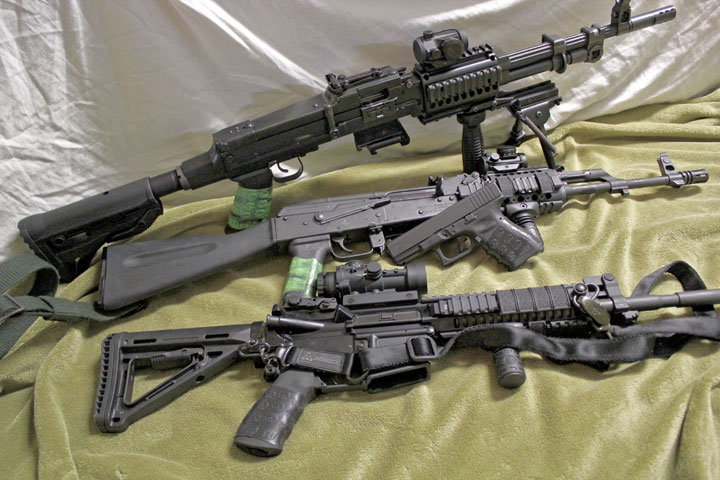 Great Collection of Firearms with TUFF1 Grips!