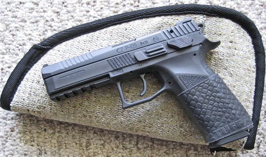 CZ P09 with TUFF1 Black Boa Grip ~ from B.W.