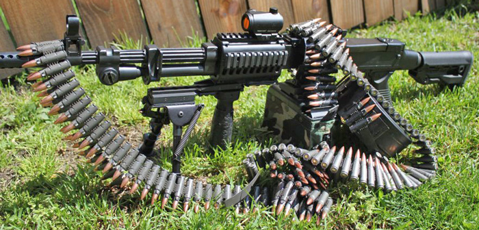 TUFF1 Death Grip (Black) on Forend Grip on my DSA RPD Carbine -- TUFF1 Photo of the Week