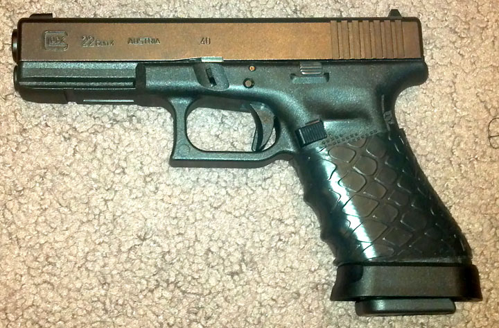Glock 22 with Black Boa