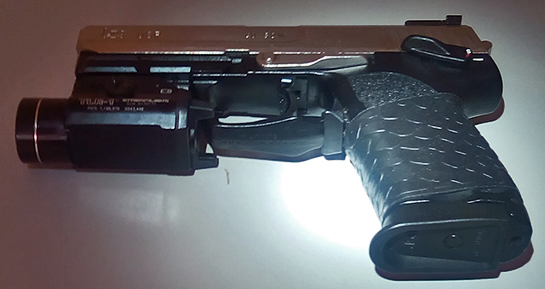  From M.H. ~ "Your product looks great on my HK USP 40 cal. full size. The quality is great also the type  From M.H. ~ "Your product looks great on my HK USP 40 cal. full size. The quality is great, also the type of rubber the grip are made out of is the best l have ever ordered...Product is very durable against oils and solvents." 