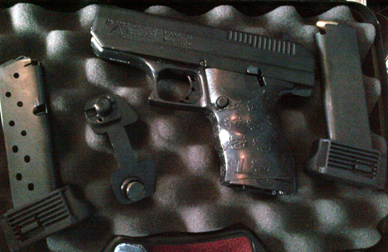 Hi-Point C9 with Black TUFF1 Death Grip 