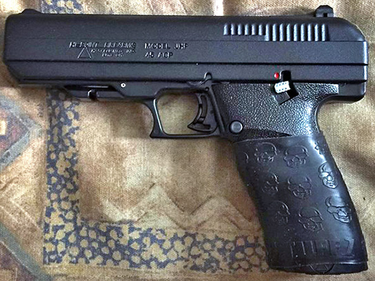 Hi-Point 45 ACP with TUFF1 Death Grip - sent in by C.F.