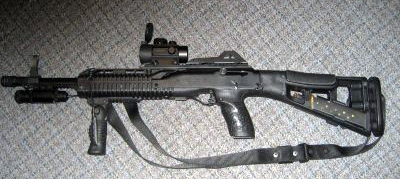 Hi Point Carbine with TUFF1 Boa Black Grip