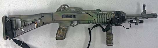 TUFF1 A-TACS FG on Hi-Point Carbine