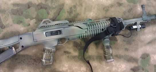 TUFF1 A-TACS FG on Hi-Point Carbine
