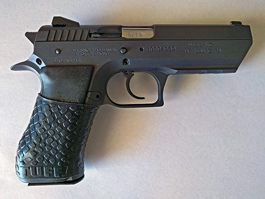 IWI Jericho 941 9mm with TUFF1 Black Boa Grip