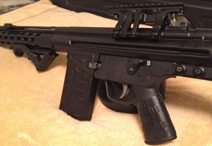 PTR91 with TUFF1 Double Cross