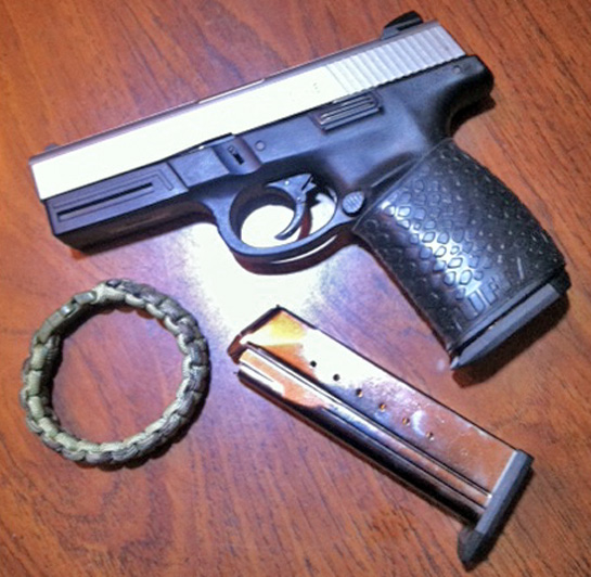 TUFF1 Boa Black on S&W Sigma..."Thanks for the new addition to my Tuff1 Arsenal."