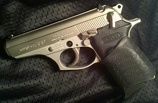 TUFF1 Black Bersa Grip on Thunder 380