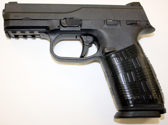 FNS 9 with TUFF1 Black Double Cross