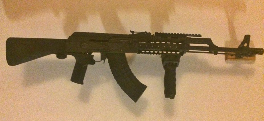 TUFF1 Black Boa on tricked out AK ~ from C.S.C.