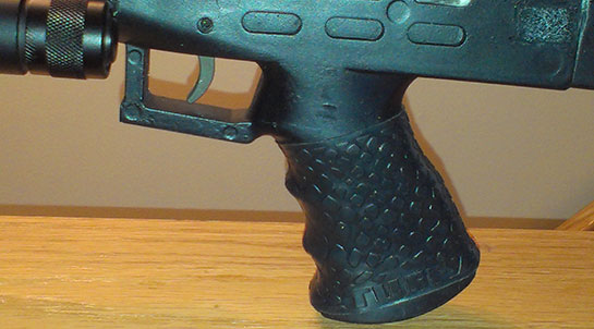 Close-up TUFF1 Boa on AK47 Bullpup