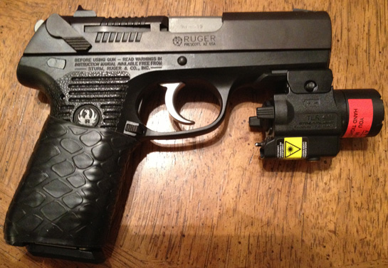 TUFF1 Boa Black on Ruger P95