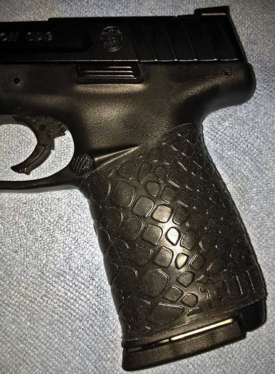 S&W SD9 with Black TUFF1 Boa Grip