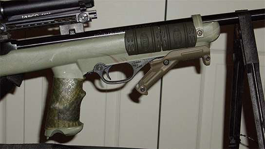 I really like TUFF1 Grip Covers. This is my second one. This is a Marlin 795 with a Camo Badger M22 stock and a couple of other things." ~M.M.
