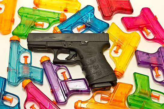 Can you spot the Glock 32? - Summer fun from B.P.