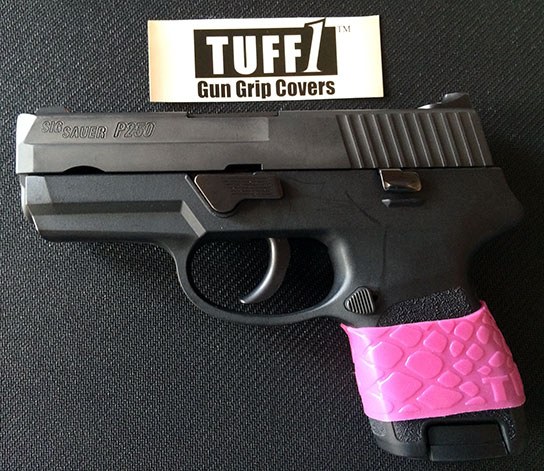 TUFF1 Pink Boa on Sig P250 from ~J.J.