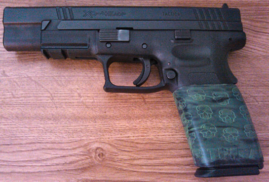 TUFF1 Zombie Down! on Springfield XD 45 Tactical