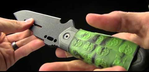 TUFF1 Zombie Down! on Knife