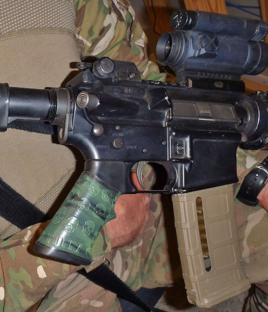 Received from Afghanistan. Thanks to our guys down range!