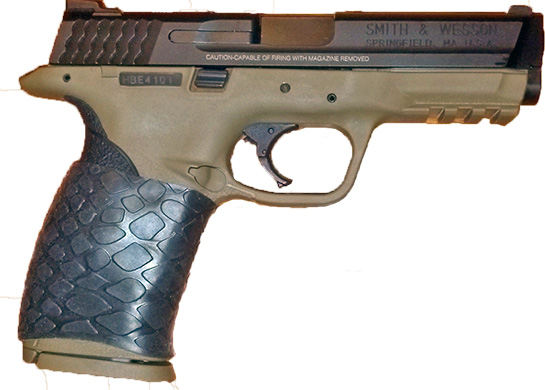TUFF1 Boa Black on Special Edition S&W M&P 9mm FDE