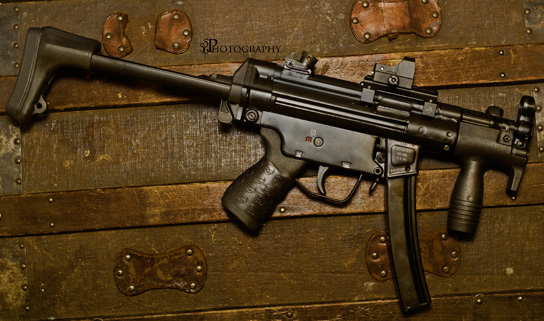 POF MP5K with Black TUFF1 Death Grip - from B.P.