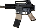 TUFF1 Desert Tan Death Grips on Chiappa M22
