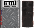 TUFF1 Black Double Cross texture shown with packaging