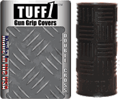 TUFF1 Black Double Cross texture shown with packaging