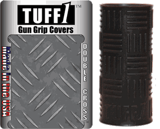 TUFF1 Black Double Cross texture shown with packaging