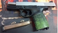 TUFF1 Zombie Grip on S&W 9mm