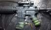TUFF1 Zombie Grip on A/R handle and Magazine