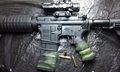 TUFF1 Zombie Grip on A/R handle and Magazine