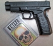 TUFF1 Black Death Grip on Springfield