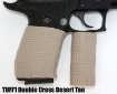 TUFF1 Double Cross texture in Desert Tan on Sig