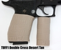 TUFF1 Double Cross texture in Desert Tan on Sig