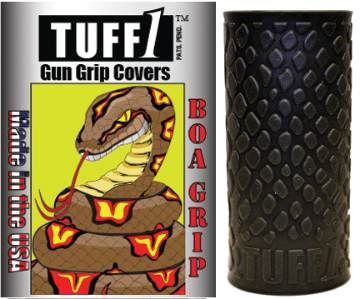 Black Boa Grip with Packaging TUFF1 Boa Texture with Packaging
