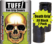 Picture of All Black 2 Pack TUFF1 Gun Grip  - Death Grip Black