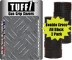Picture of All Black 2 Pack TUFF1 Gun Grip - Double Cross Grip Black