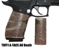 TUFF1 Death Grip texture in ATACS CAMO Acrid Urban (AU) on Sig