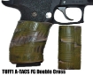 TUFF1 Double Cross texture in ATACS CAMO Foliage Green (FG) on Sig