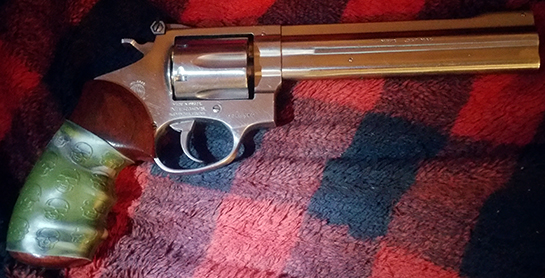 Rossi M971 with TUFF1 Zombe Down! Death Grip - Sent in By B.G. ~looks great on my Rossi M971 and is very functional as well thanks