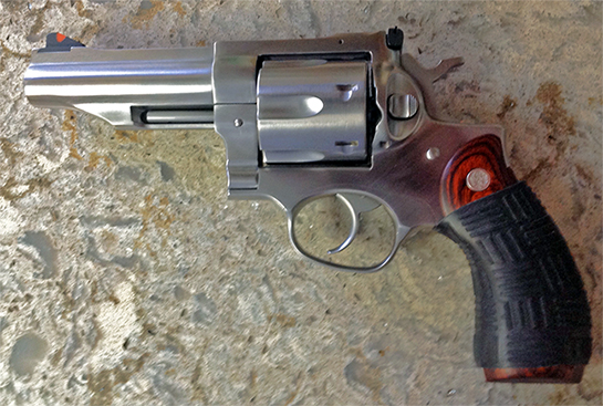 Ruger Redhawk .45 ACP with Black TUFF1 Double Cross Grip sent in by D.B.