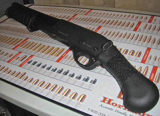 TUFF1 Boa Black - From J.D.S. ~"it fits great on my Remington 870 which is now a comfortable to shoot TAC-14