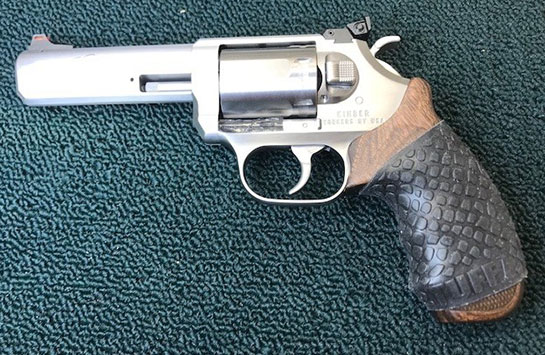 From R.G. "These were very easy to put on.  Took me about 20-30 seconds.  No trimming necessary.   Now the grips on my Kimber K6S are not slippery anymore and it makes the grips just a little bit thicker which is what I needed.   Perfect!  I want you to know how great they are.” 