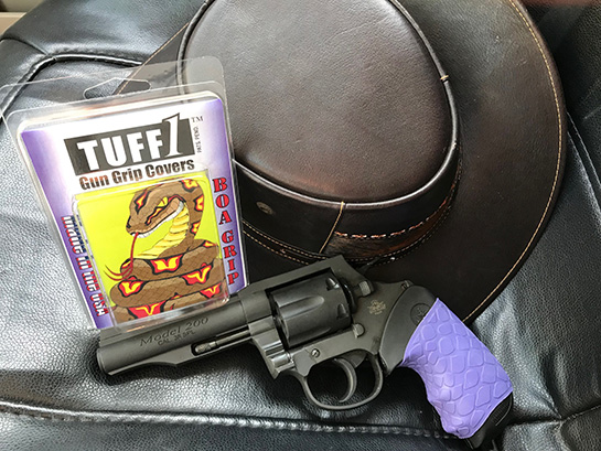 R.B. sent in this RIA M200 .38cal with Purple Boa TUFF1 grip