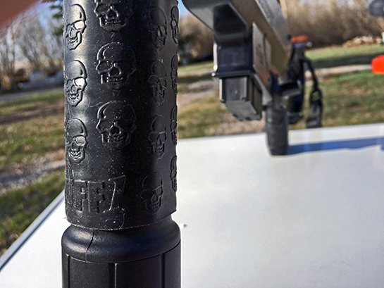 from D.H. Scorpio SKS-15 Kodiak Defense in 7.62×39 with TUFF1 Black Death Grips