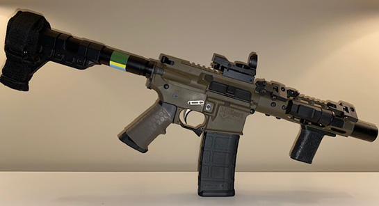 ATI MilSport 5.56 with TUFF1 Boa Black on Fore Grip - Sent in by W.B